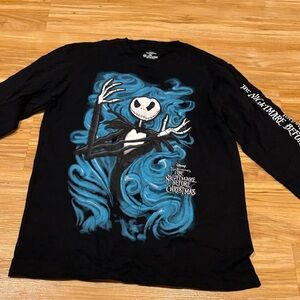 Disney Black and Blue Long Sleeve Shirt